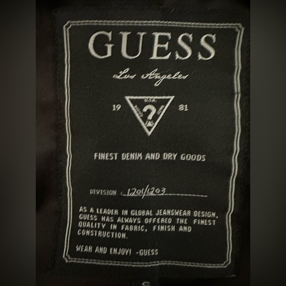 Guess Los Angeles black fitted blazer women’s size small - Picture 7 of 7